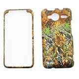 HTC EVO SHIFT Dry & Green Leaves CAMO CAMOUFLAGE HUNTER HARD PROTECTOR COVE ....