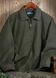 Big Mens Woodridge Jacket with Accented Corduroy Trim (Big & Tall and Regular Sizes)
