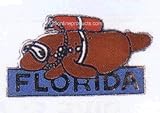 Florida with Manatee Collectible Scuba Diving Pin