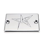 Blingstar Rear Brake Resevoir Cover for Kawasaki by Bling Star