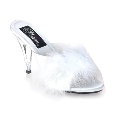 Latest Wedding Fur Sandals with Different Heel Size