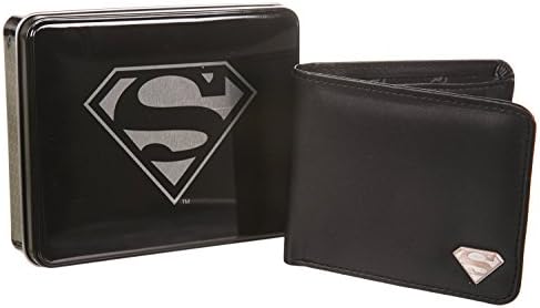 'Superman - Metal Logo Wallet In Tin'.