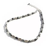 Surfer Dude Metal Beaded Men's Necklace