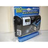 800 Watts 1600 Watts Surge 12 volts DC to 120V AC Power Inverter with Digital LED... 