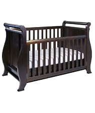 Boori Sleigh 3 in 1 Cot bed - Walnut
