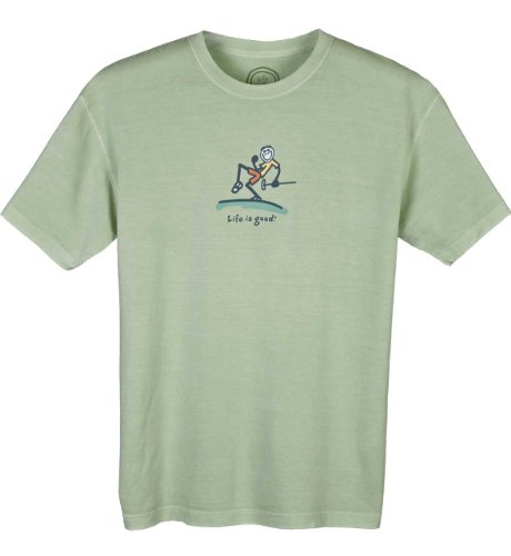Life is good Mens Pump Putt Short Sleeve Tee