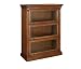 DMI Furniture Chestnut Oak Three Door Barrister Bookcase