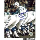 Earl Morrall Autographed/Hand Signed Baltimore Colts 16x20 Photo With 1968 MVP Inscription