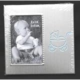 Easel Back Silver Metal 2x3 Baby Photo Frame by Pinnacle Frames