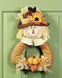 Scarecrow Wreath - Party Decorations & Wall Decorations Scarecrow Wreath - Party Decorations & Wall Decorations