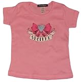 TS231 Spoiled Diamond Bow Tiny T-Shirt Toddler Tee