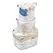 Honey-Can-Do VAC-01301 Combo Set Vacuum Cubes Jumbo Extra large and Large, 3-Pack