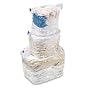 Honey-Can-Do VAC-01301 Combo Set Vacuum Cubes Jumbo Extra large and Large, 3-Pack
