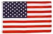American Flag 3'x5' with Brass Grommets - Indoor/Outdoor - All Weather
