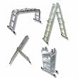 12' Extended Multi Fold Purpose Aluminum Ladder 300 lbs