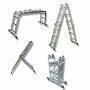 7-in-1 Multi-Function 12' Aluminum Ladder - 300 LB Capacity