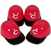 CINCINNATI REDS MINI BATTING HELMET ICE CREAM SNACK BOWLS 4PK