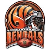 NFL Cincinnati Bengals High Definition Clock