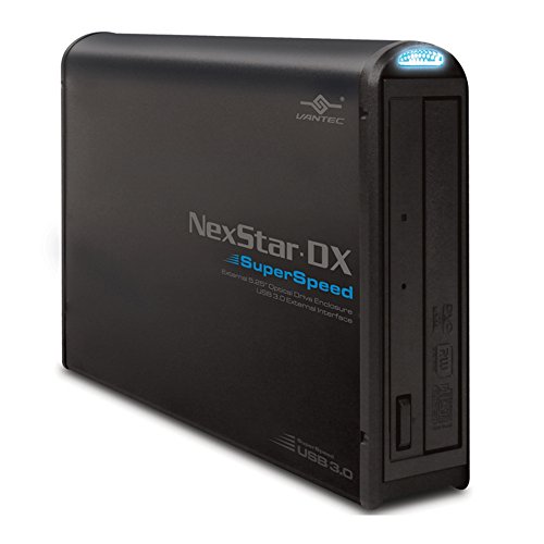 Vantec USA NexStar DX External 5.25Inch Optical Drive Enclosure USB 3.