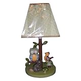 Lambs and Ivy Enchanted Forest Lamp with Shade, Green