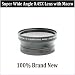 Wide Angle/Macro Lens FOR THE CANON DIGITAL REBEL T3I T2I 550D.THIS LENS ATTACH DIRECTLY TO THE FOLLOWING CANON LENSES 18-55mm, 75-300mm, 50mm 1.4 , 55-200mm