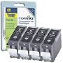 Canon PGI-5BK - 4 Cartouches d'encre Compatibles N&hellip de Moreinks