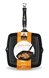 from William Levene Ken Hom Cast Aluminium Grill Pan, Non Stick, 26 cm (Model KH262)