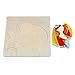 LandFox Toy,Baby Kids Wooden Cute Fish Puzzle Training Toy