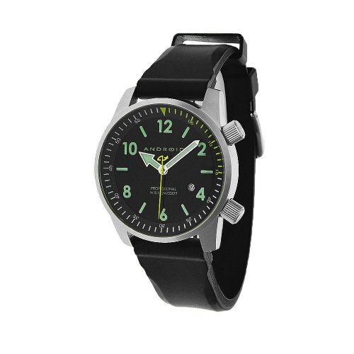 Android Men's AD527BKL  Octopuz Quartz Rubber Strap Watch