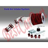 99 00 01 02 03 04 05 Pontiac Grand Am 3.4 V6 Alero Cold Air Intake Red (Included Air... by High Performance Parts