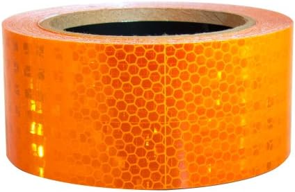 'Really Brite' Reflective Tape 2"x30': Orange