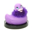 Big Teaze Toys Paris Purple Rubber Ducky Bath & Shower Massager