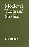Medieval texts and studies