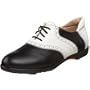 Sesto Meucci Women's Gleda  Oxford,Black/White,7.5 M US