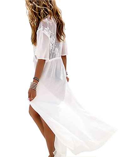 MasiMiele Sexy Swimsuit Cover-Ups Long Chiffon Bikini Cover Up For Swimwear