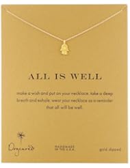 Dogeared All Is Well-Hamsa Necklace, 16"