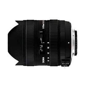 Sigma 8-16mm f/4.5-5.6 DC HSM FLD AF Ultra Wide Zoom Lens for APS-C sized Canon Digital DSLR Camera