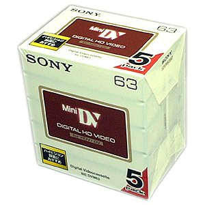 HD Video Camera:Sony 5DVM-63HD MiniDV HD Video Cassette (5 Pack) Images