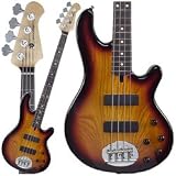 bass guitars 4401 Skyline Series Bass Guitar Black Maple Fingerboard bass guitars