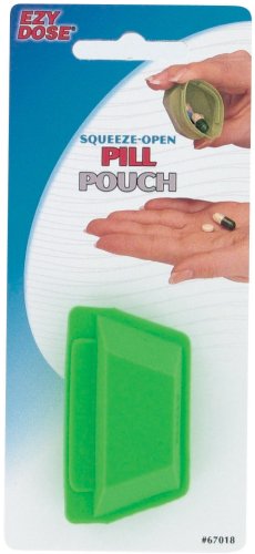 Ezy Dose Squeeze Open Pill Pouch