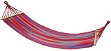 Stansport "Bahamas" Single Cotton Hammock (Length 78-Inch X Width 37-Inch, Red)
