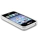 ATC Masione(TM) Crystal Clear Flexible TPU Gel Case Back Cover for Apple iPhone 4 4S with Screen Protector & Stylus (Transparent)