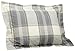 Amazon Brand – Pinzon Lightweight Cotton Flannel Sham - Standard, Grey Plaid