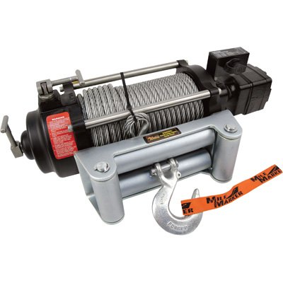 Mile Marker HI-Series Hydraulic Winch - 10,500-lb. Capacity, 12 Volt DC, Model# HI10500