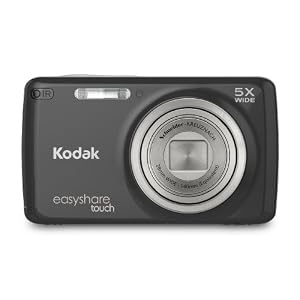 Kodak EasyShare Touch M577 14 MP Digital Camera with 5x Optical Zoom and 3-Inch LCD Touchscreen – Black