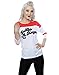 Suicide Squad Women's Harley Quinn Daddy's Lil Monster 3/4 Sleeve Baseball Shirt