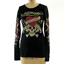 Ed Hardy Women Love Kills Slowly Long Sleeve Shirt
