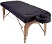 Custom Craftworks Breast Recess Selene Luxury Portable Massage Table Package (Ebony)