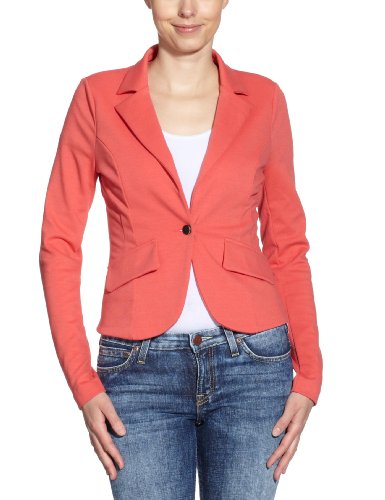 VERO MODA Damen Blazer 10079495, Gr. 36 (S), Pink (CAYENNE) Preisvergleich