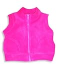 Turbulence - Girls Fleece Vest, Fuschia